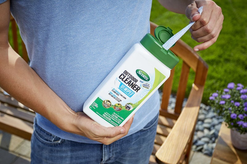 Scotts Outdoor Cleaner Plus OxiClean Heavy Duty Wipes - Image 5